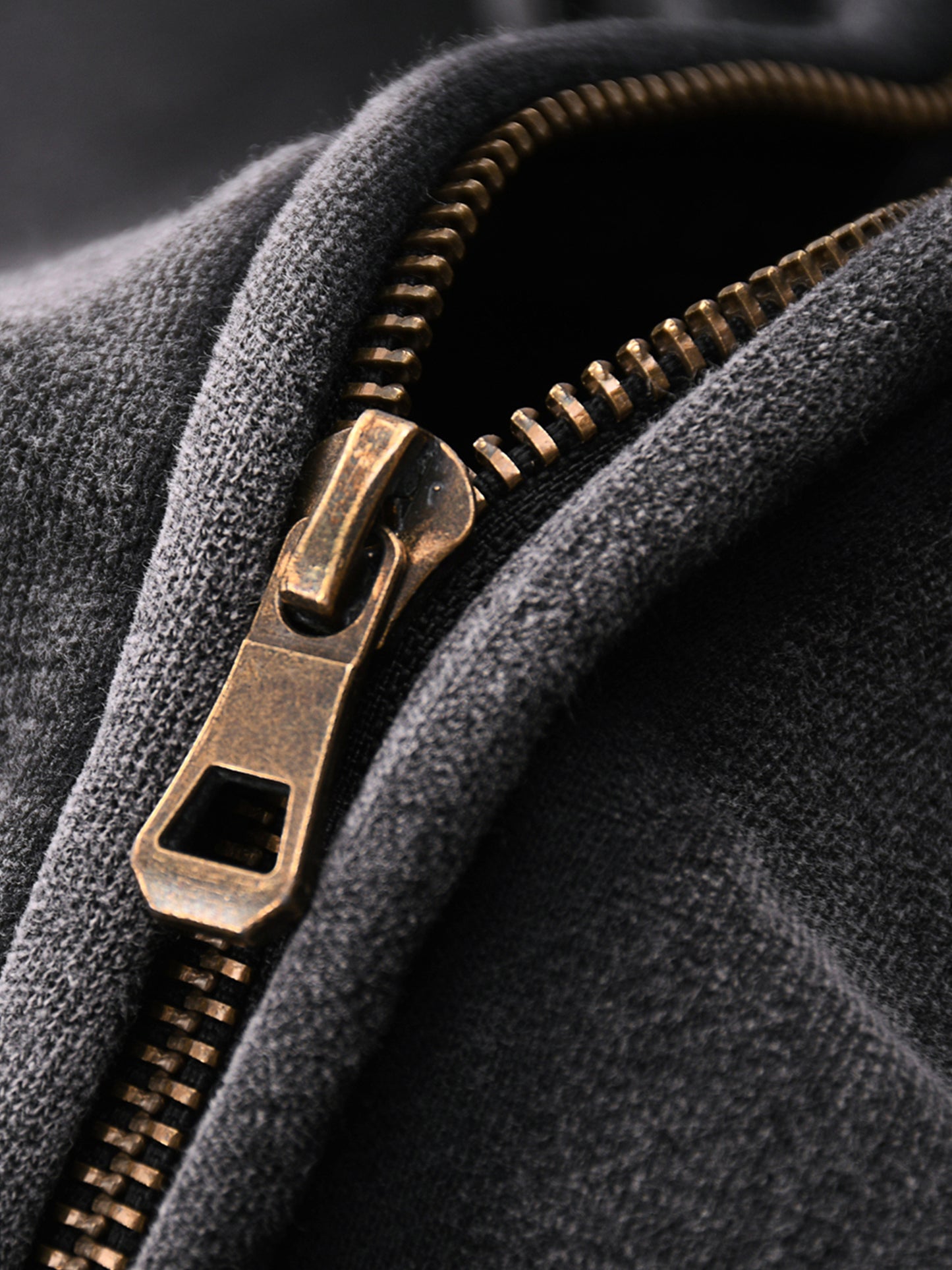 "SiriusChosen" Zip-Through Boxy Fleece Hoodie